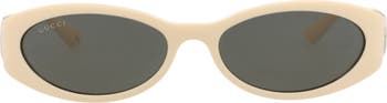 54mm Oval Sunglasses