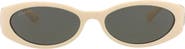 Gucci 54mm Oval Sunglasses