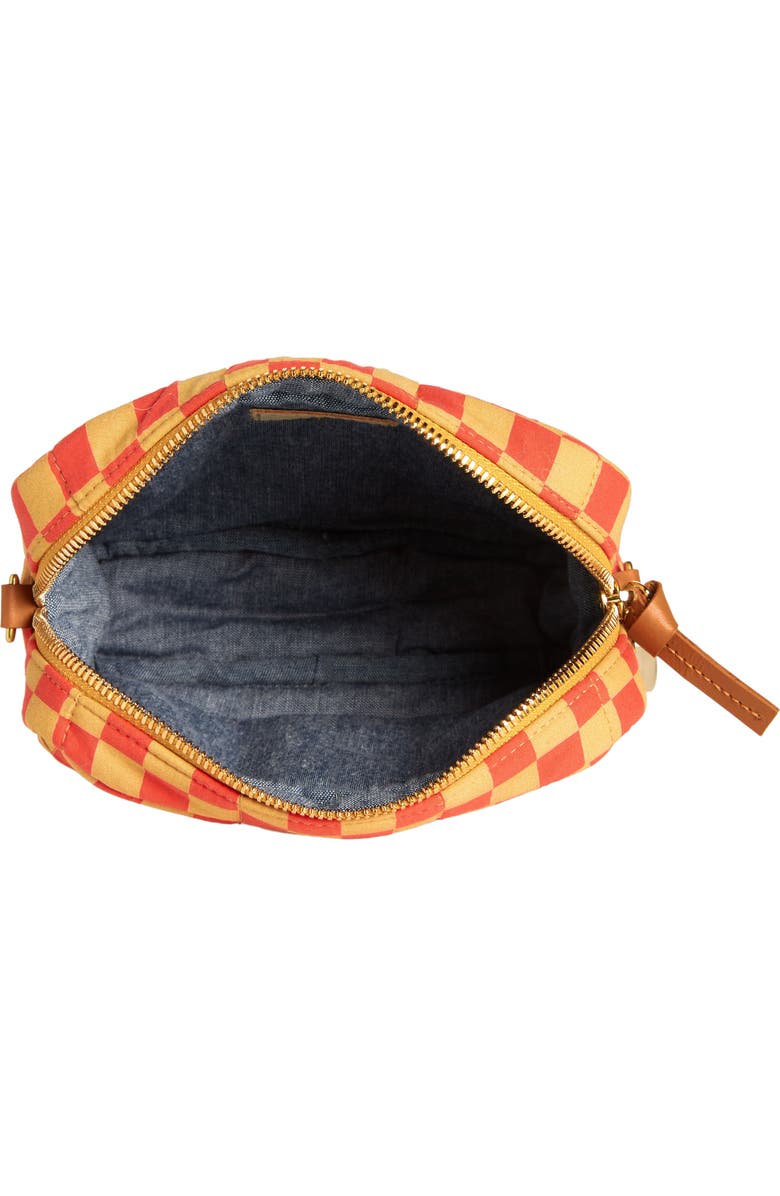 Clare V. Lucie Quilted Checker Crossbody Bag, Alternate, color,