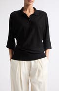 Lisa Yang Norie Cashmere Polo Sweater