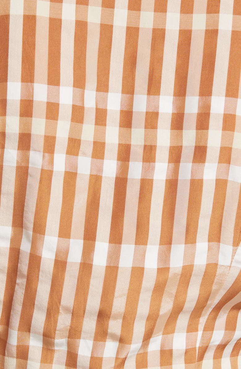 & Other Stories Print V-Neck Empire Waist Blouse, Alternate, color, 