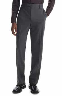 Theory Straight Leg Stretch Wool Dress Pants