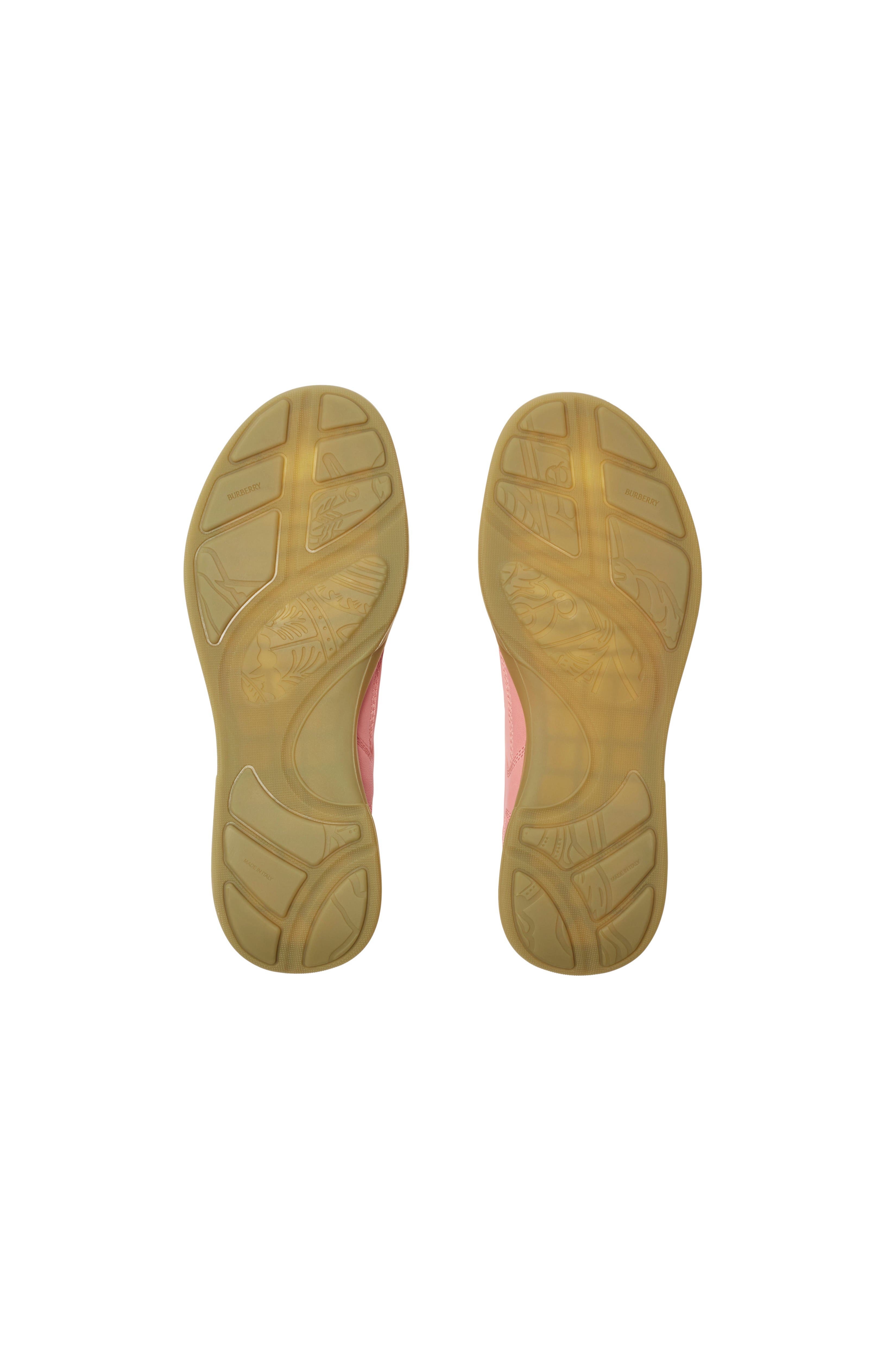 Burberry Leather Matrix Sneakers, Alternate, color, Ditsy