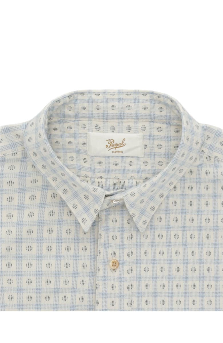 Fortela Prequel Cotton Short Sleeve Shirt, Alternate, color, Beige