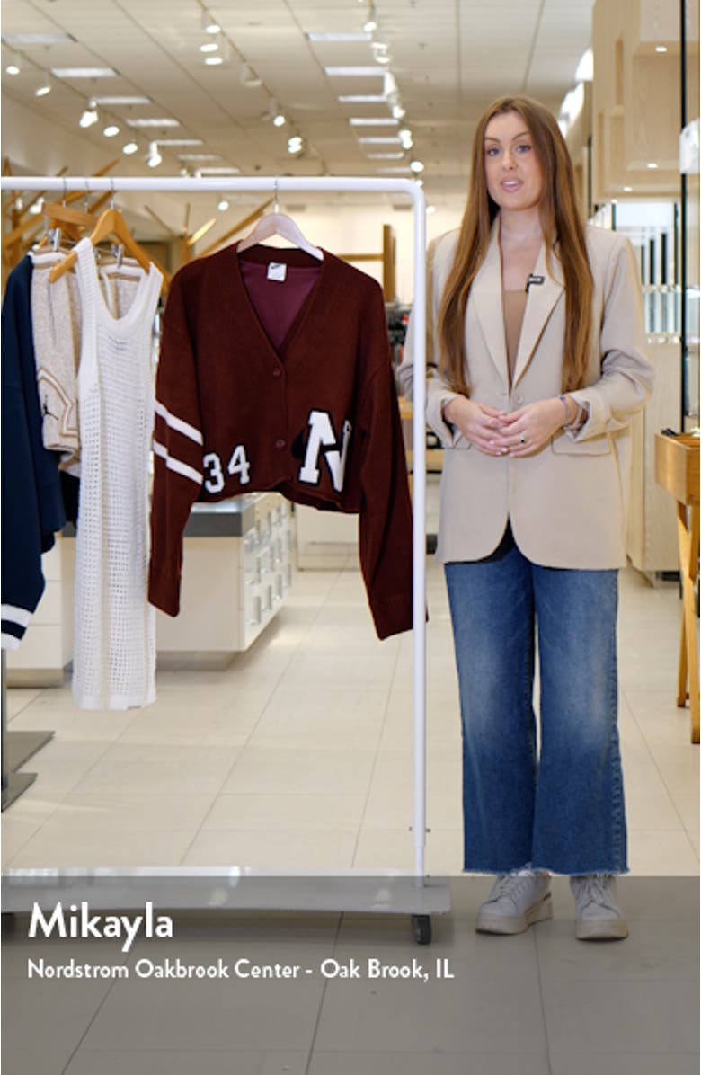 x Yoon Ahn Sportswear Crop Cardigan, sales video thumbnail