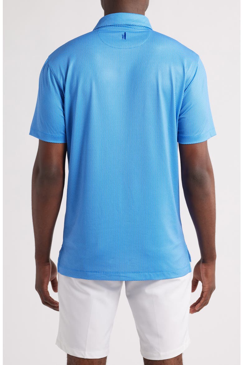 Teo Microprint PREP-FORMANCE Golf Polo, Alternate, color, PALISADES BLUE