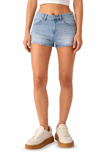 Madden Girl Low Rise Mini Denim Shorts