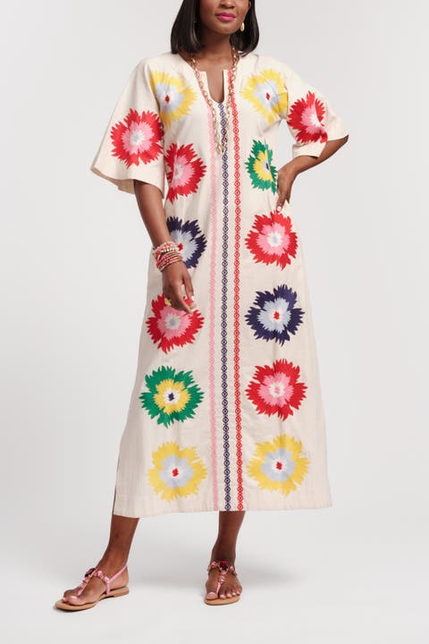 Charming Caftan Maxi Fireflower