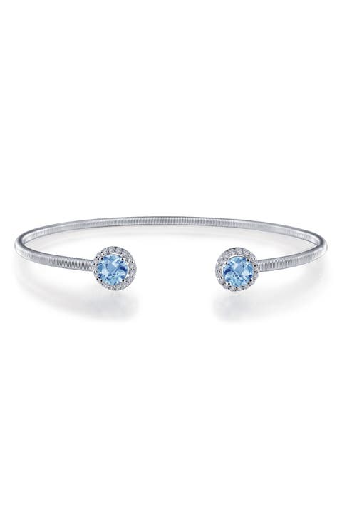 Lassaire Simulated Diamond Cuff