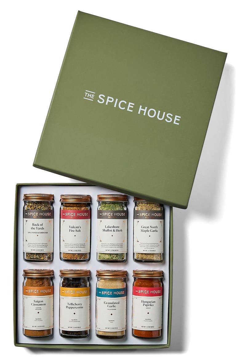 Best Sellers Deluxe 8-Piece Spice Collection, Main, color, GREEN