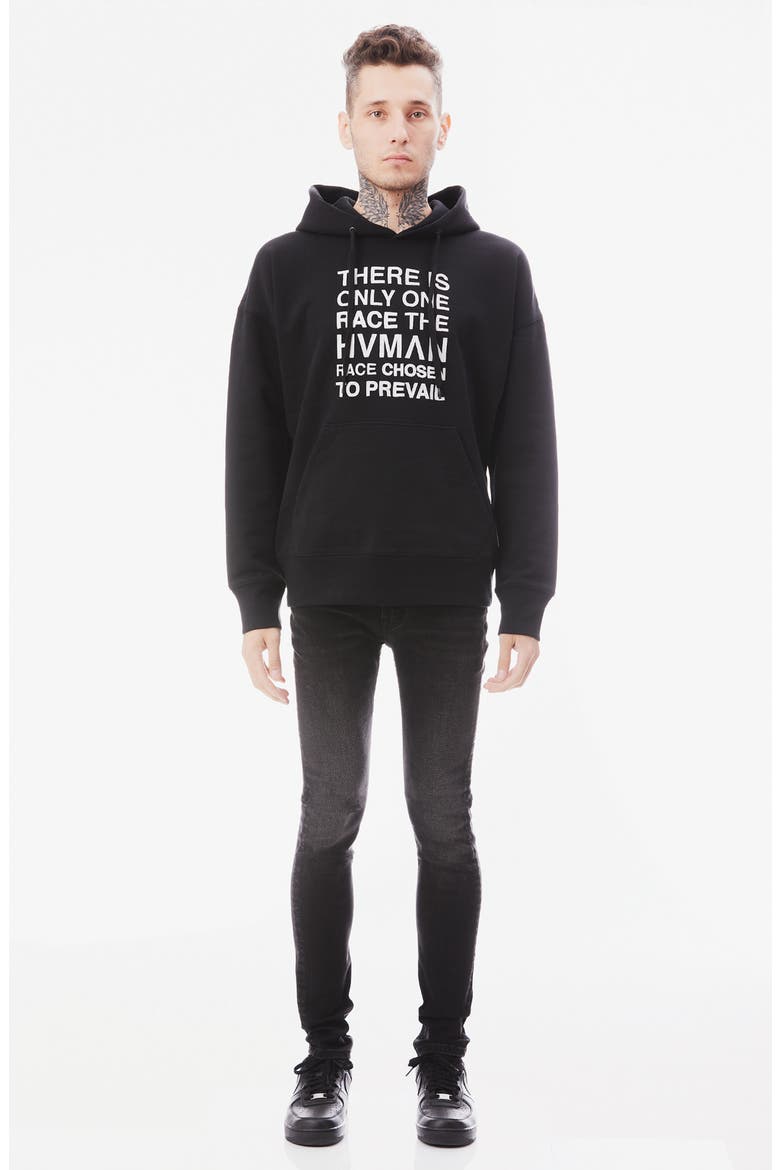 Graphic Pullover Hoodie, Alternate, color, BLACK