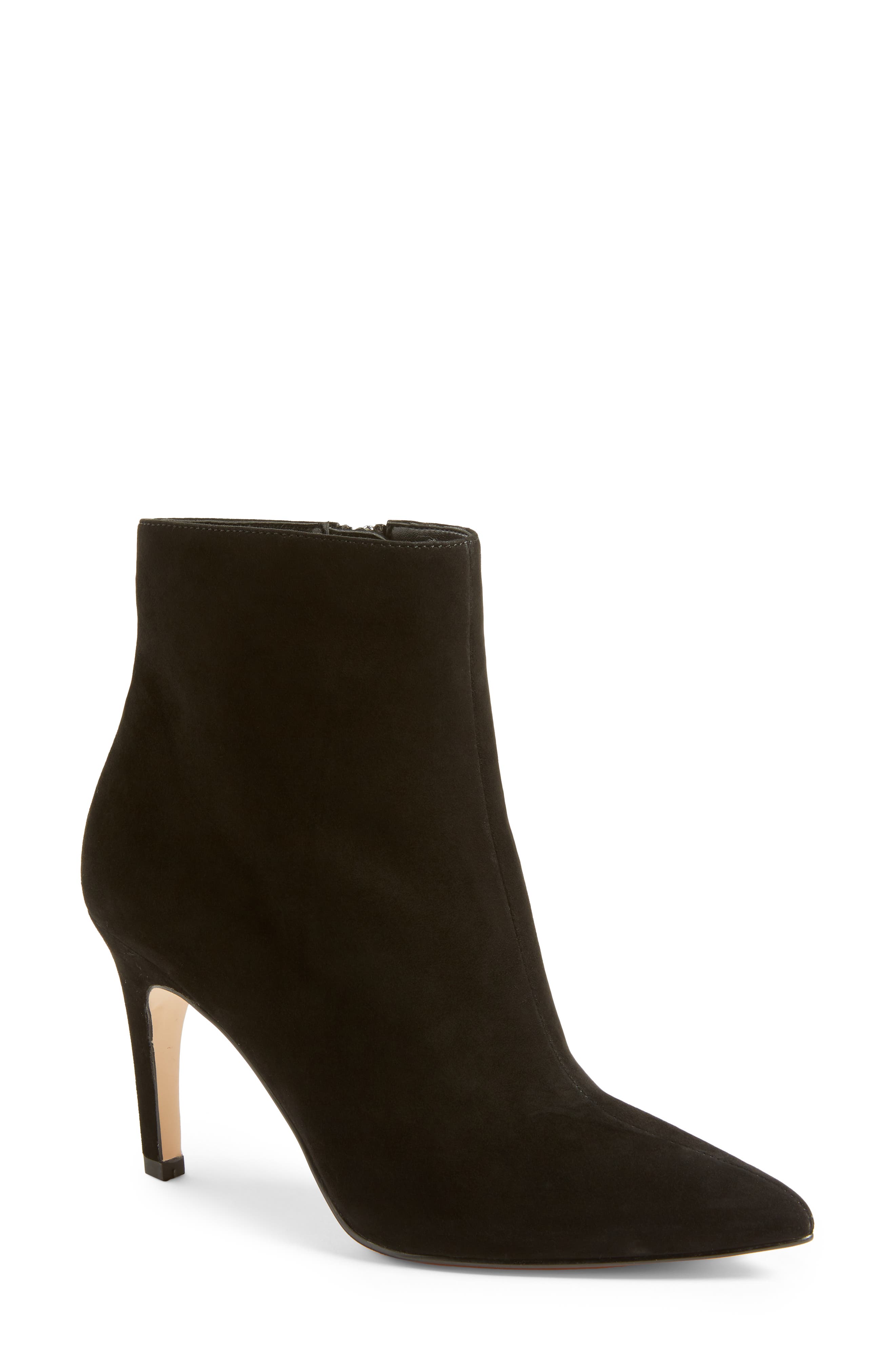 Macee Bootie, Main, color, BLACK SUEDE
