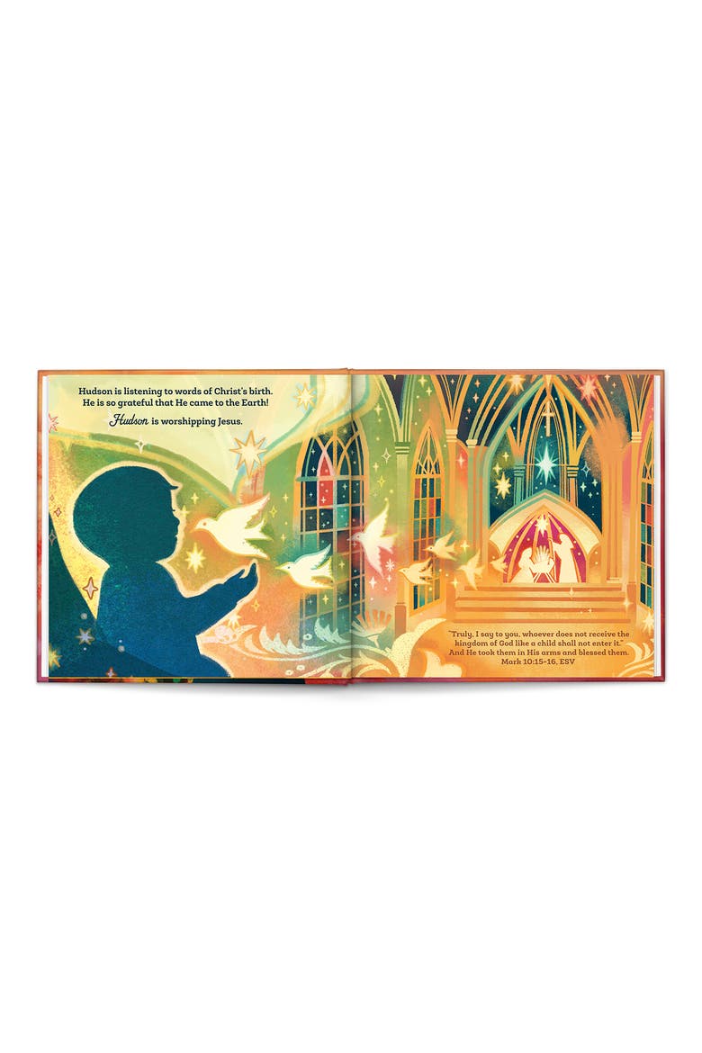 Kids' Jesus Loves Me at Christmas Book, Alternate, color, GOLD
