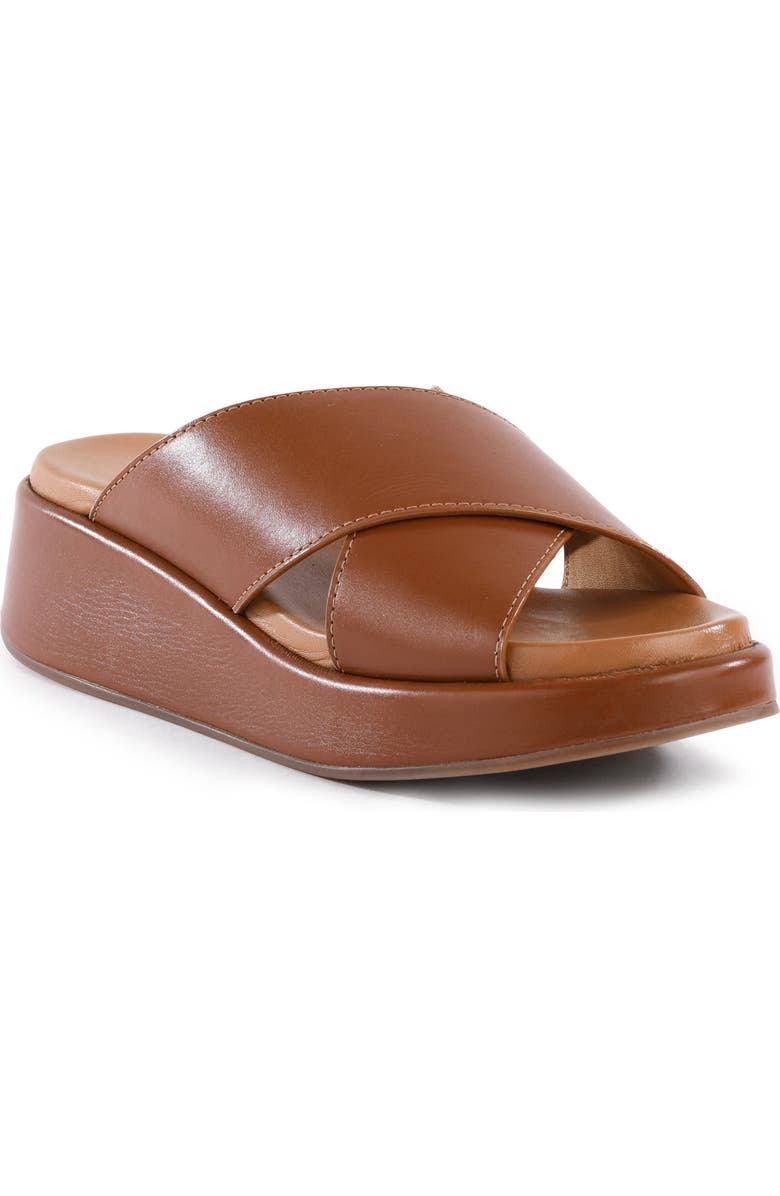 Seychelles Key Largo Wedge Slide Sandal, Main, color, Tan