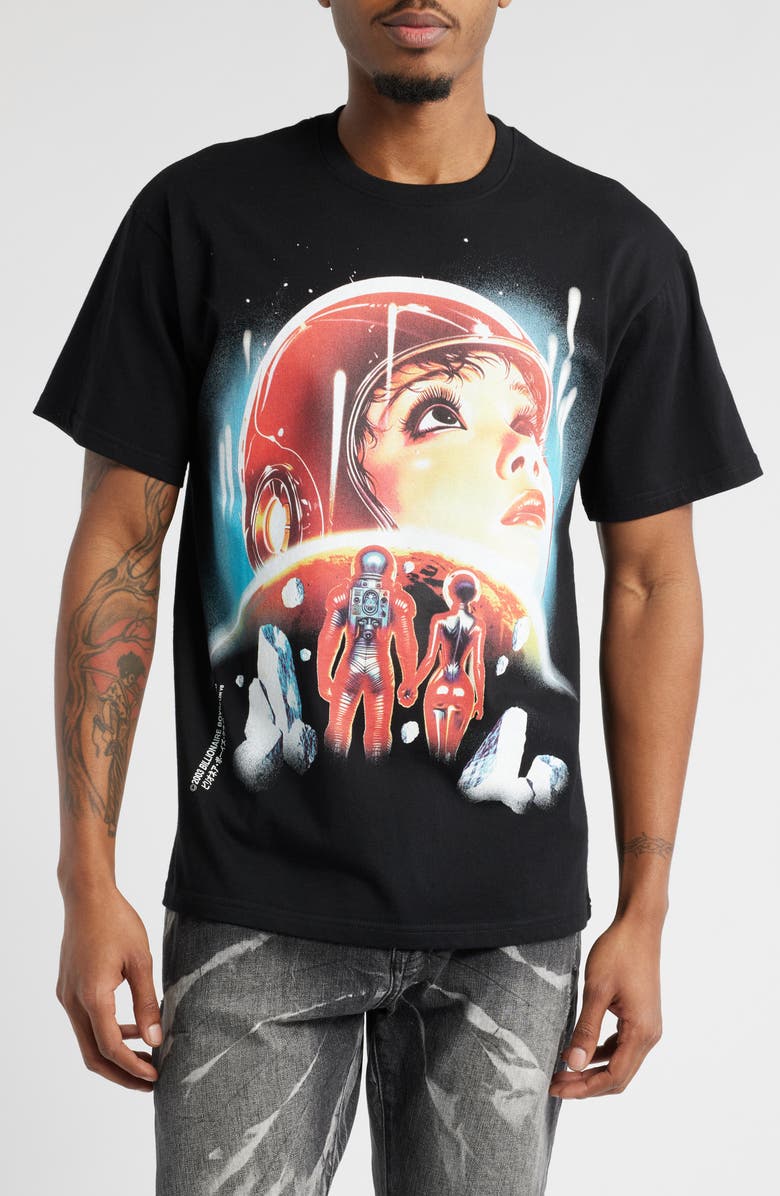 Billionaire Boys Club Abyss Cotton Graphic T-Shirt, Main, color, 