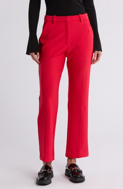 Stretch Ponte Bootcut Pants