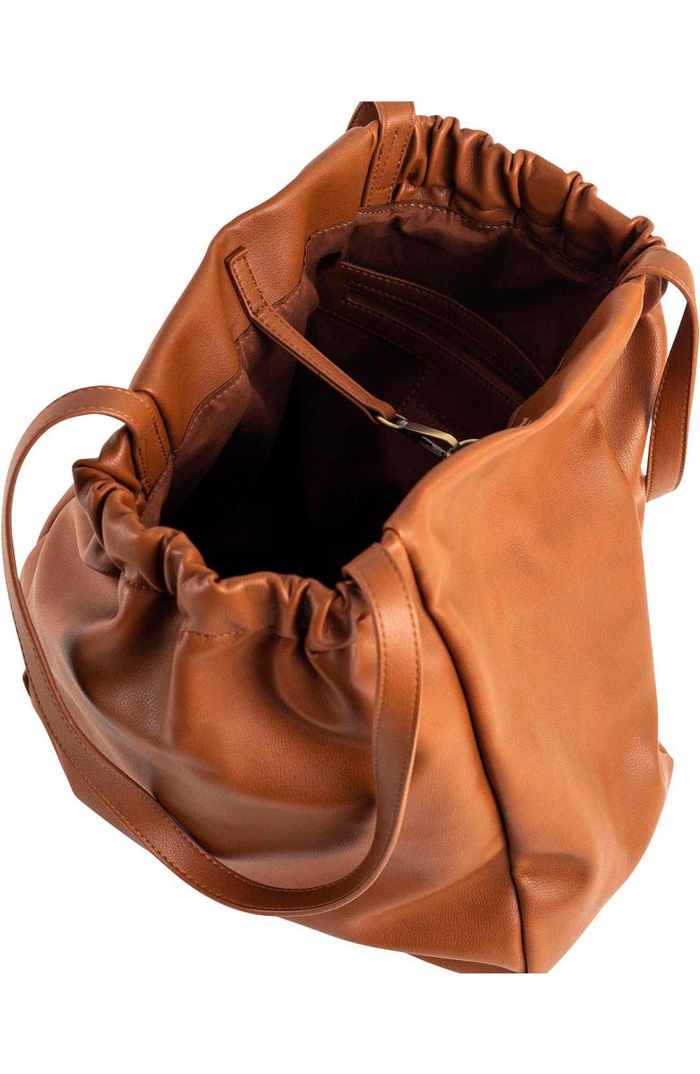 Urban Originals Paradise Vegan Leather Tote, Alternate, color, Tan