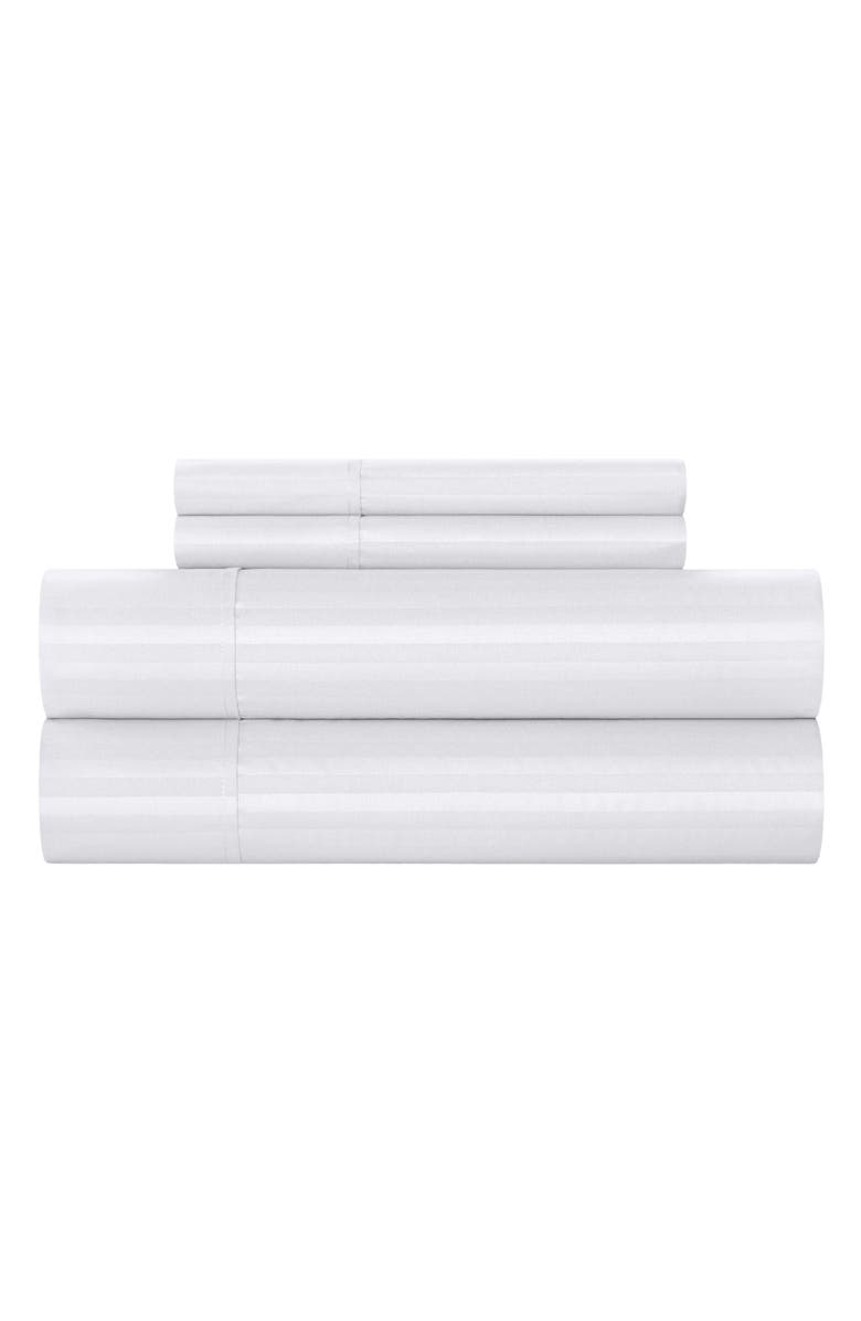 CHIC Sarina Solid with Stripe Sheet Set - Twin, Main, color, 