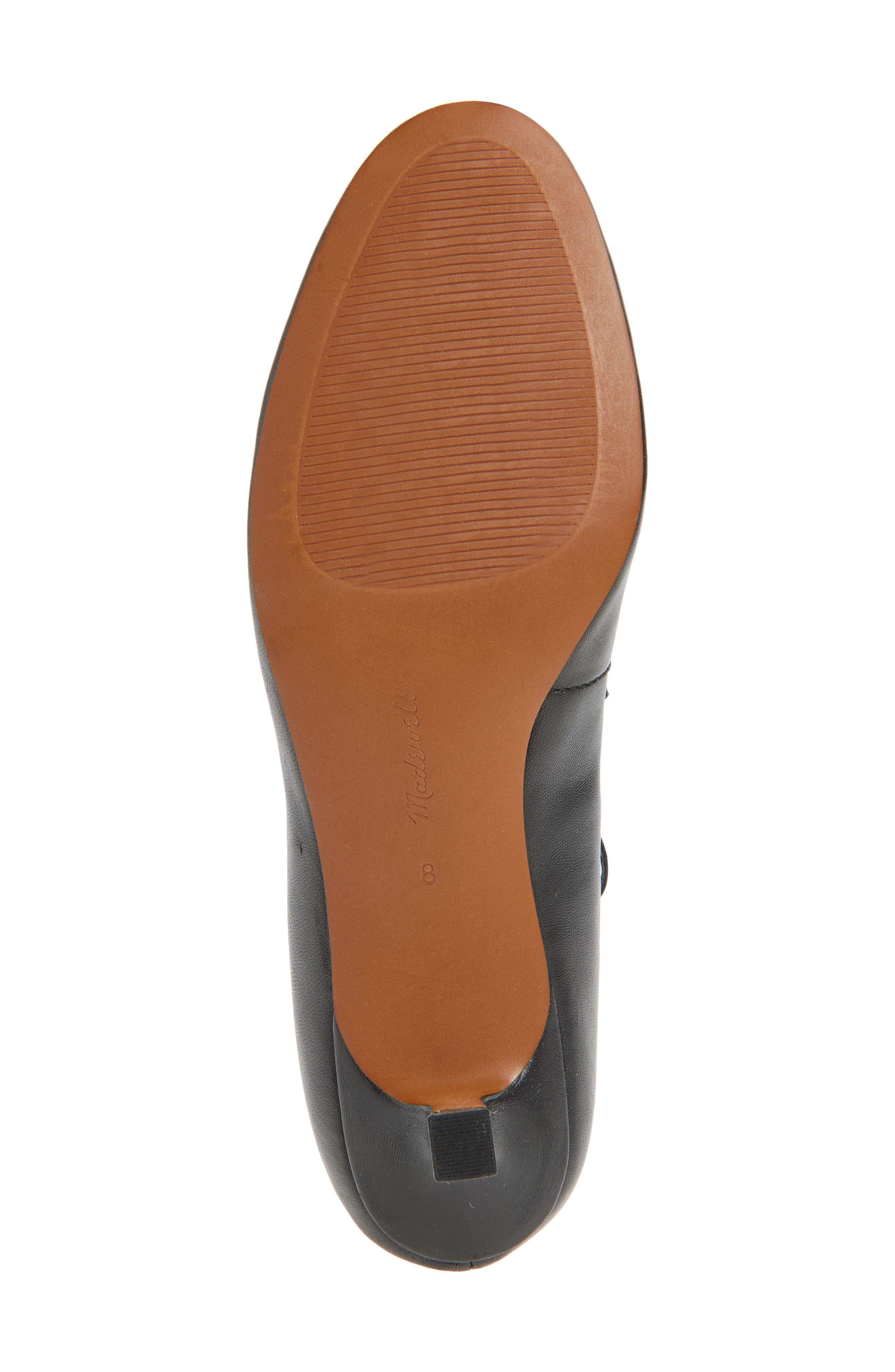 Madewell The Remy Lace-Up Pump, Alternate, color, True Black