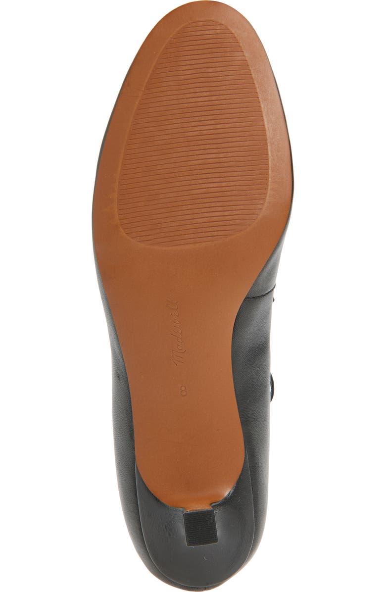 Madewell The Remy Lace-Up Pump, Alternate, color, True Black