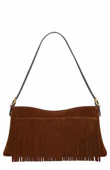 Rebecca Minkoff Fringe Baguette Shoulder Bag