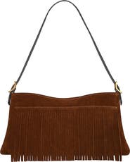 Rebecca Minkoff Fringe Baguette Shoulder Bag