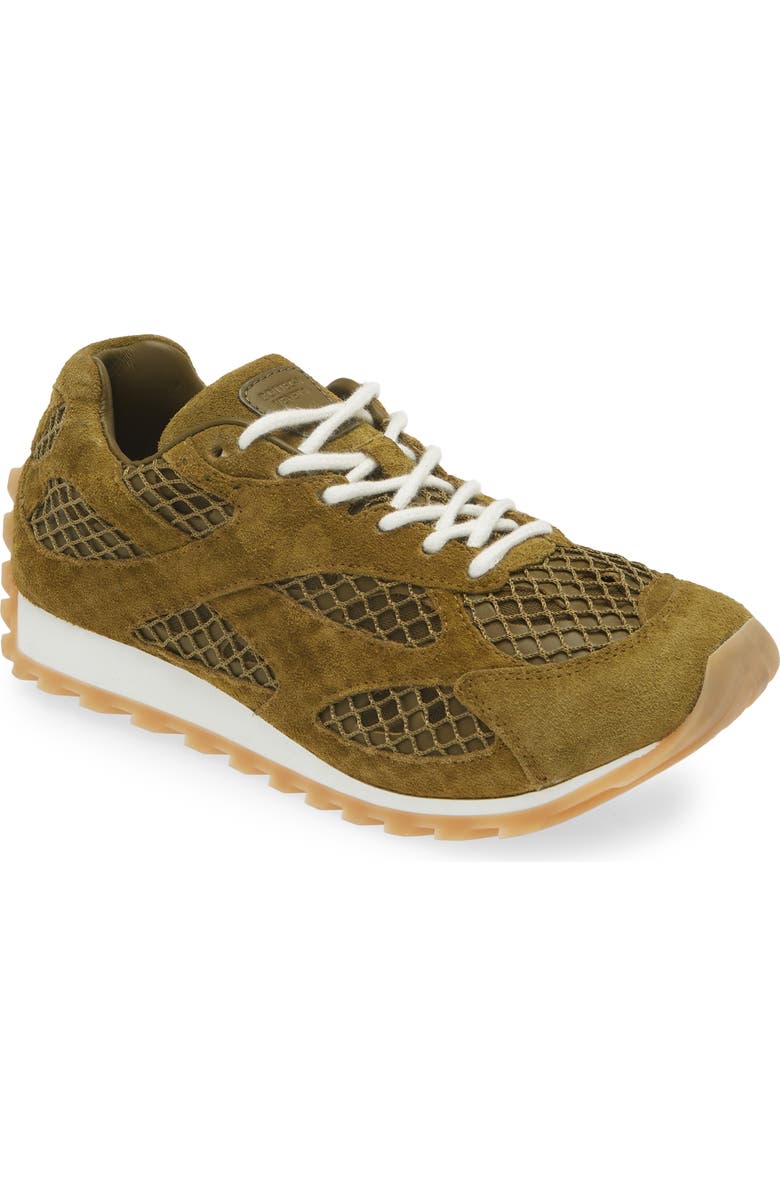 Bottega Veneta Orbit Low Top Sneaker, Main, color, Olive Oil