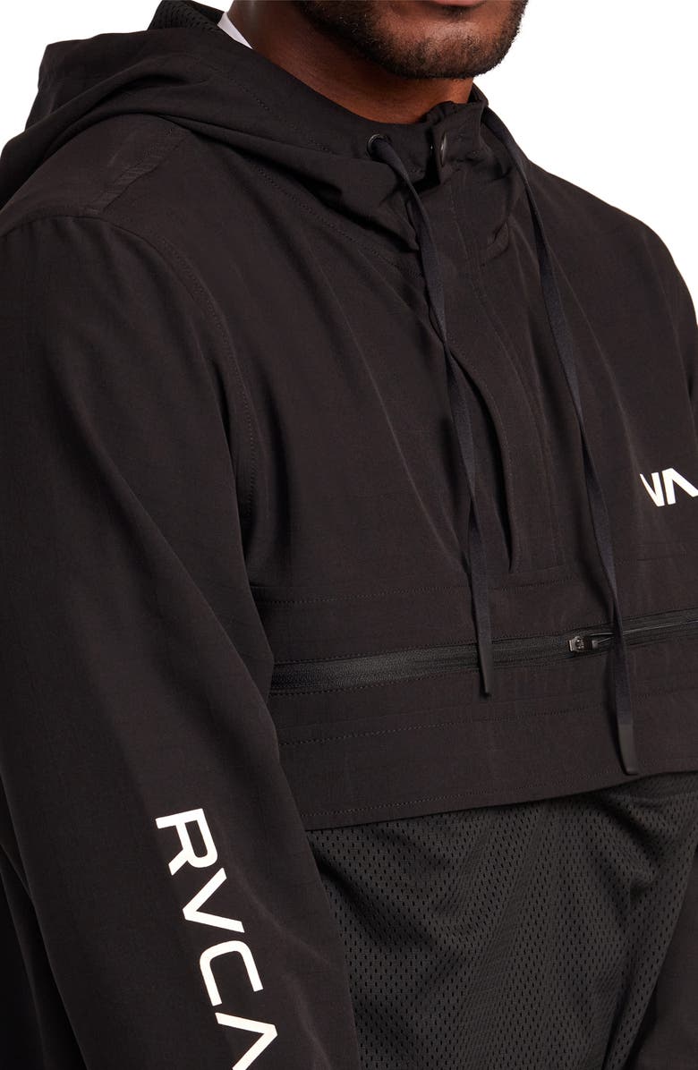 RVCA X Over Water Repellent Anorak, Alternate, color, 