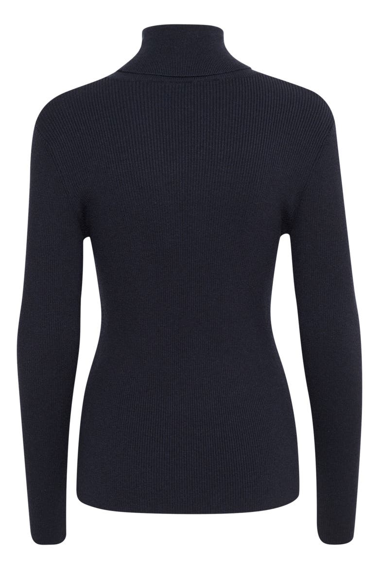 SLSina Rollneck Slim Fit Pullover, Alternate, color, Night Sky