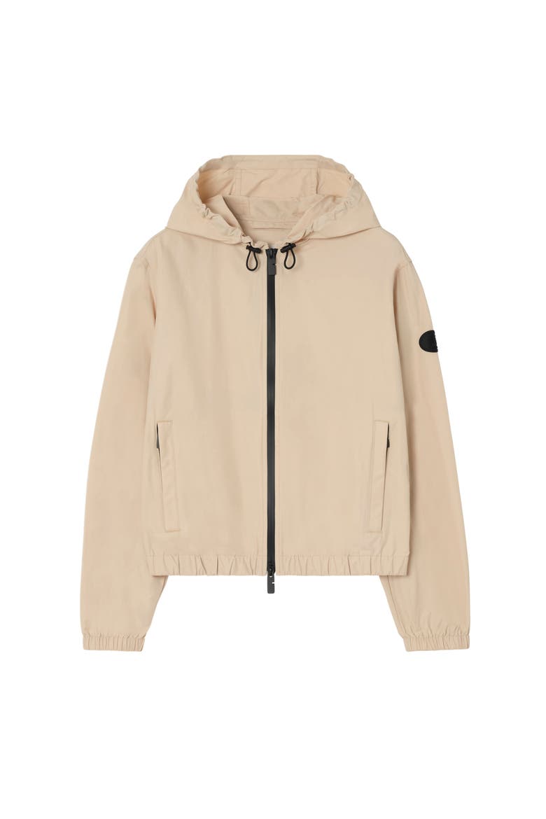 Nylon Nelson Hooded Jacket, Main, color, Pale stone