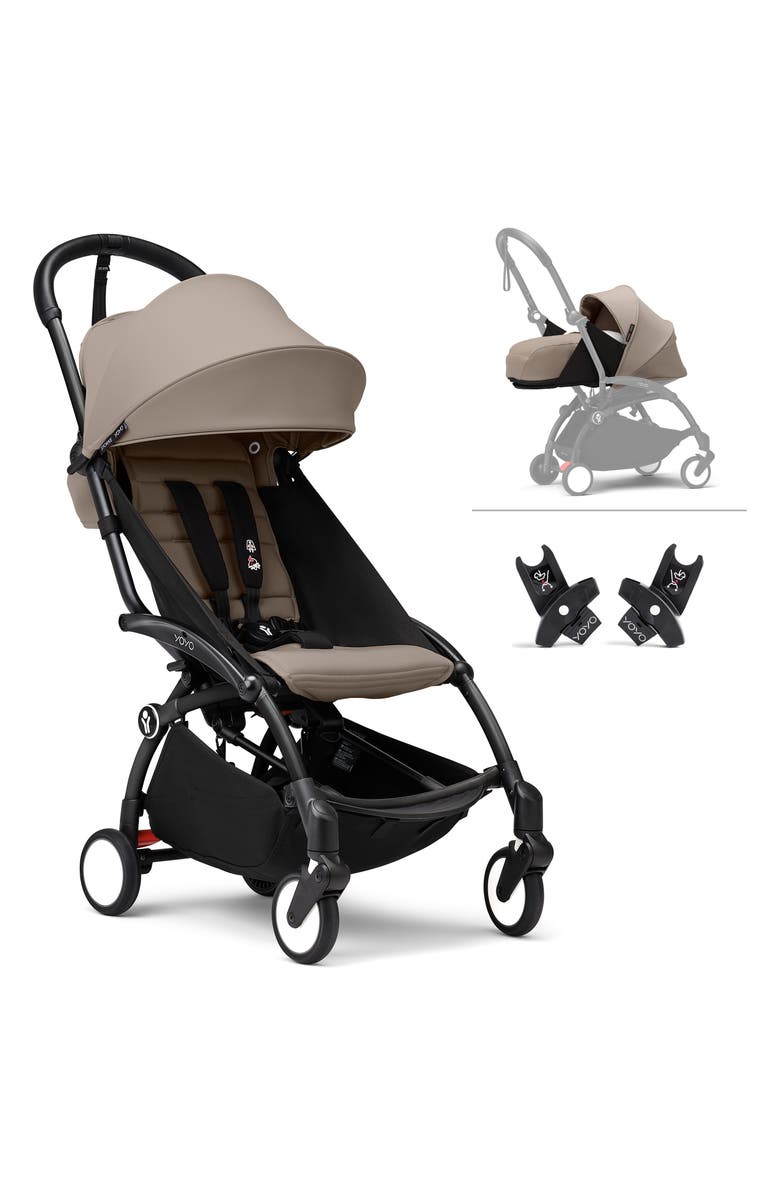 Stokke YOYO³ From Newborn to Toddler Stroller $688 Value, Alternate, color, Taupe
