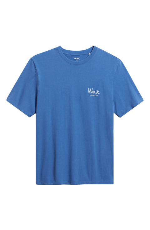 Dean Sailing Map Graphic Cotton T-Shirt