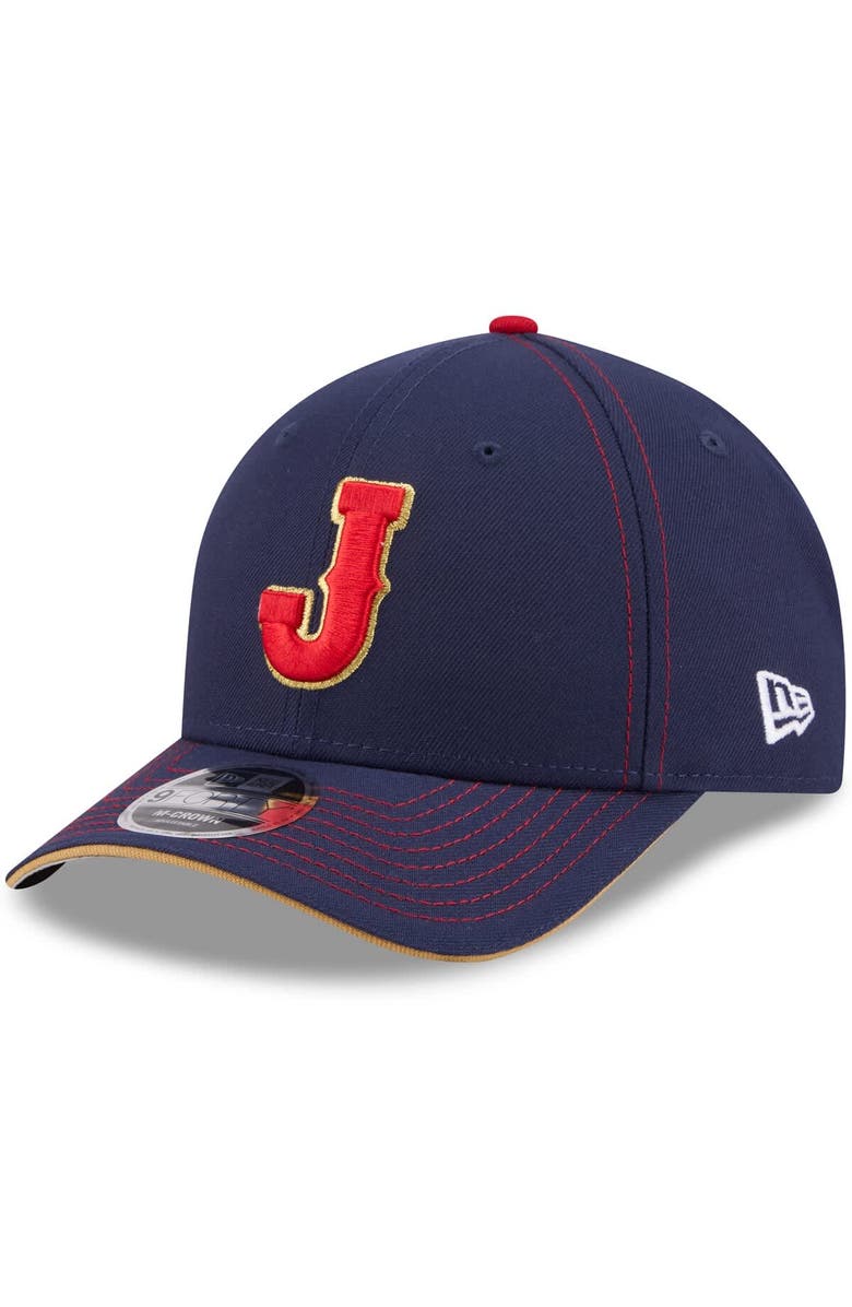 New Era Men's New Era  Navy Japan Baseball 2026 World Baseball Classic 9FORTY M-Crown Adjustable Hat, Alternate, color, Navy