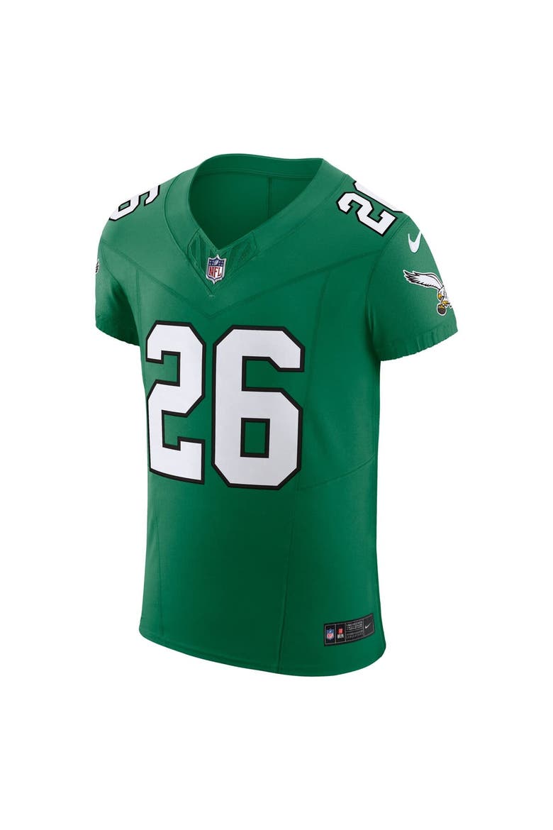 Men's Nike Saquon Barkley Kelly Green Philadelphia Eagles Alternate  Vapor F.U.S.E. Elite Jersey, Alternate, color, Kelly Green