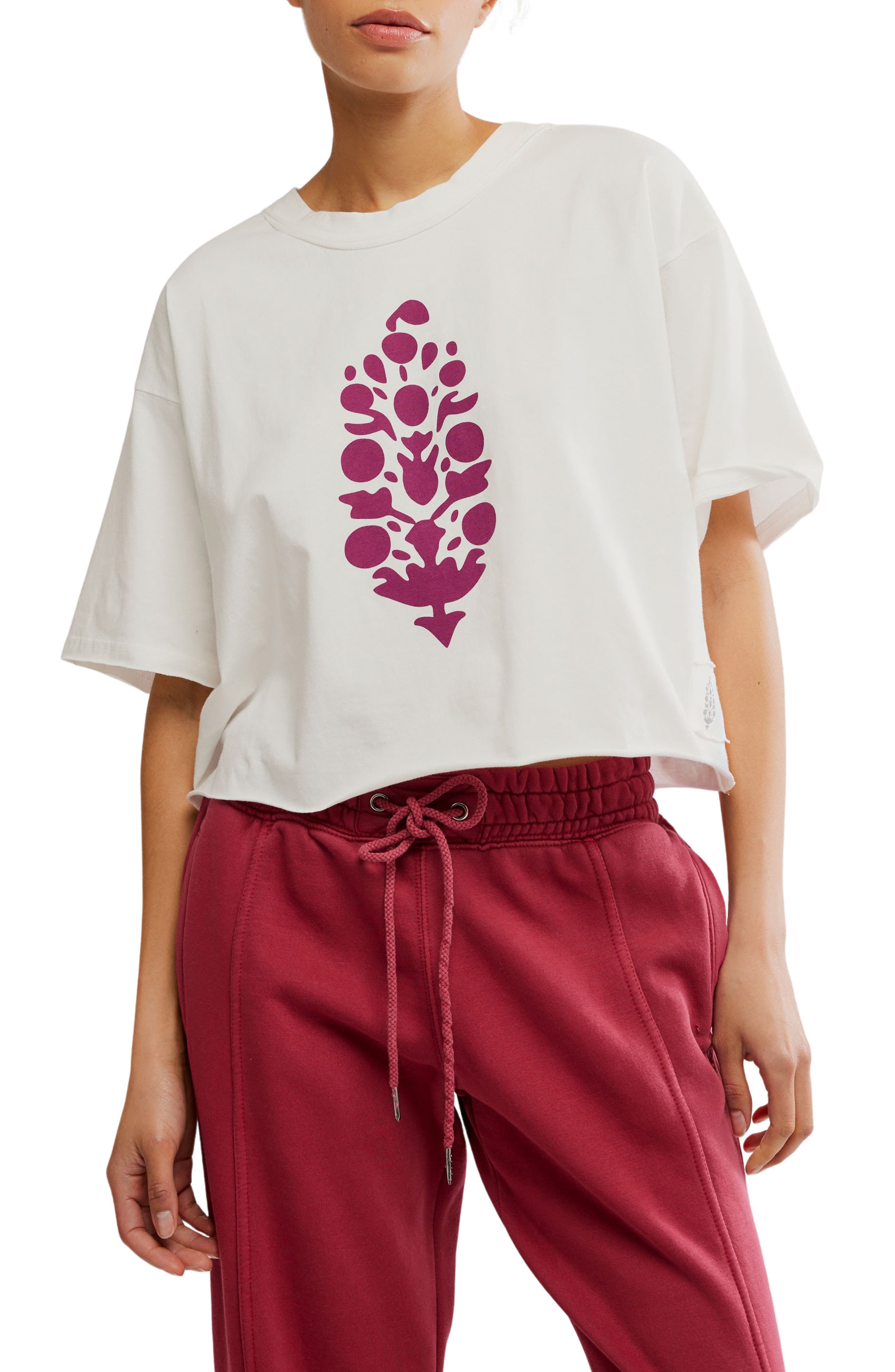 Free People FP Movement Inspire Cotton Graphic T-Shirt