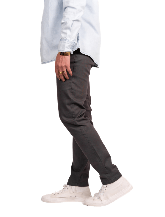 Dapper Boi Slim Dark Grey Chino Pants (Men) | Nordstrom