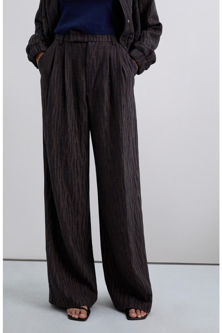 Obom  Pant, Main, color, Bluebrown