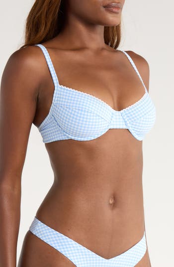 Decorative Underwire Bikini Top