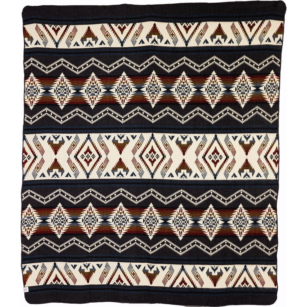 Purple Nest Design Yachana Collection Blanket In Multi