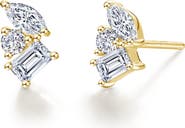 Lafonn Prismatic Simulated Diamond Stud Earrings