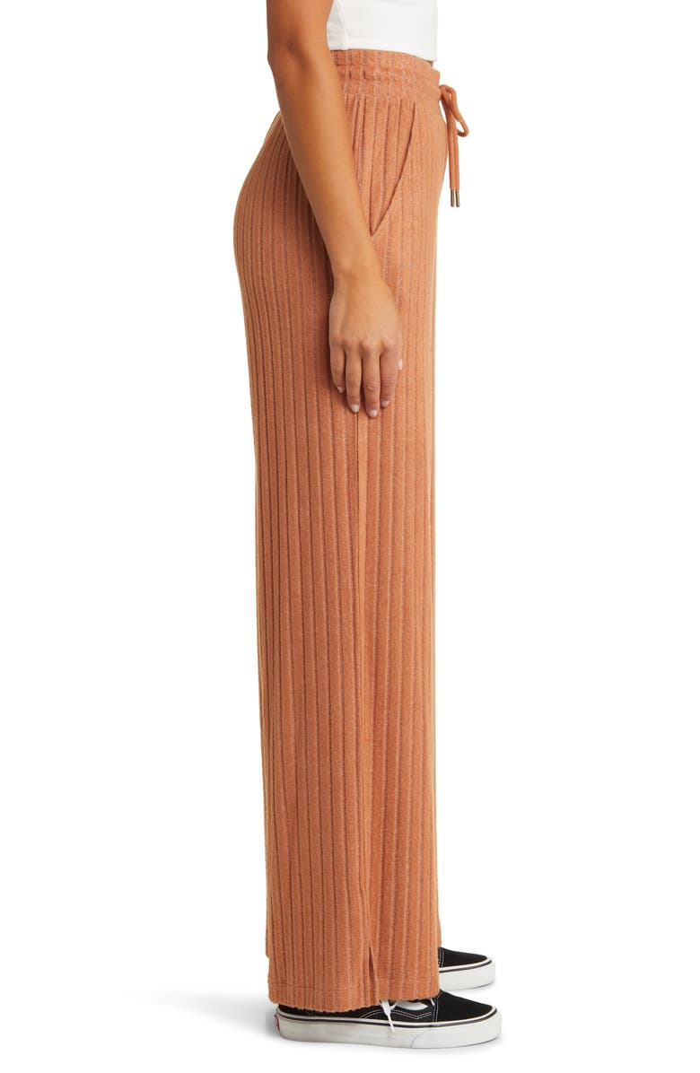 Rip Curl Cosy II Straight Leg Pants, Alternate, color, Light Brown