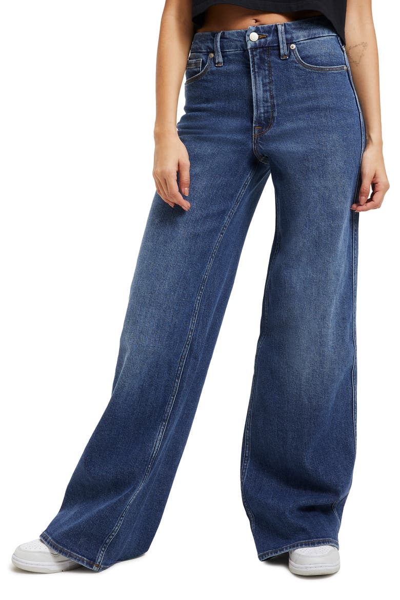 Good Skate Wide Leg Jeans, Main, color, INDIGO062