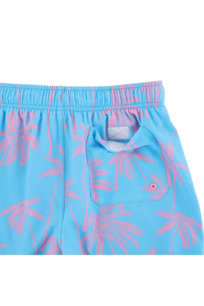 Kid's Little Dipper Swim Trunks with Mesh Lining and UPF 50+, Alternate, color, Blue