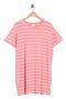  Pink Q- Ivory Horizon Stripe
