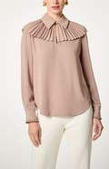 Trina Turk Windmill Pleated Top
