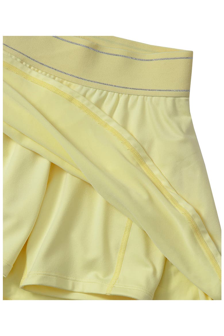 Girls Athletic Active Skort, Alternate, color, Pale Yellow
