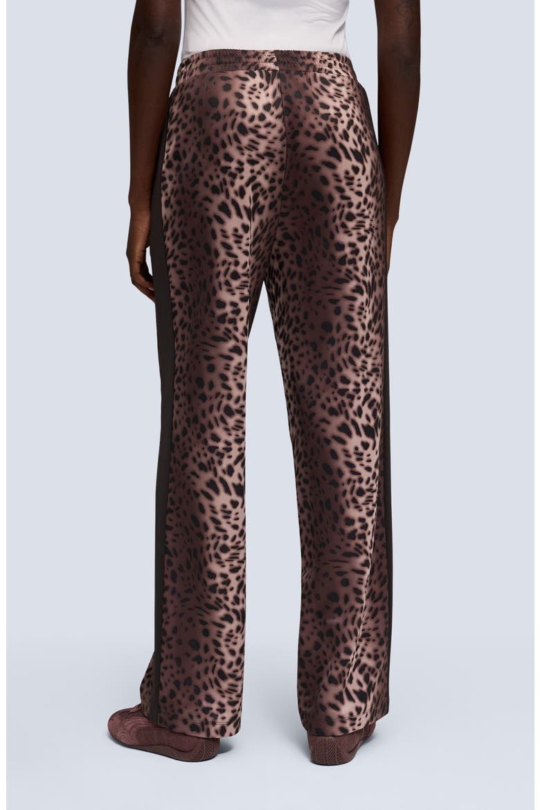 Leopard Print Track Pants, Alternate, color, PUMA BLACK