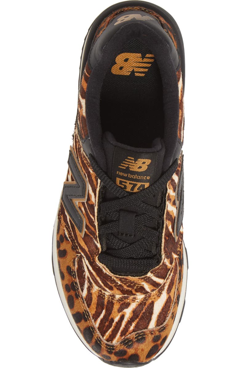New Balance 574 Genuine Calf Hair Sneaker, Alternate, color,