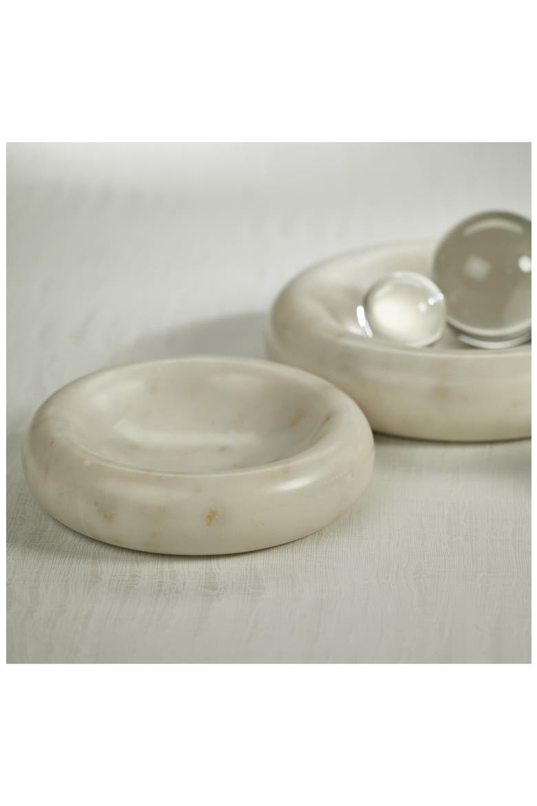 Monza Curved Round Marble Bowl, Alternate, color, WHITE