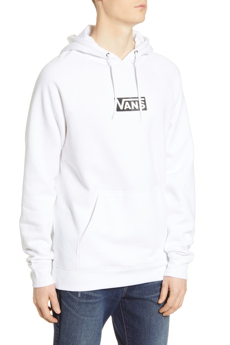 Versa Water Repellent Logo Graphic Hoodie, Alternate, color, WHITE